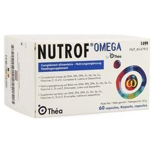 Nutrof Voedingssupplementen omega 60 capsules