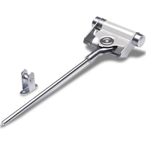 Deursluiter - Zwaarte 3 - Staal - Wit Gelakt - Inclusief Geleiderol