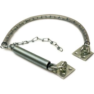 Stormketting met veer tbv deuren 30-40kg