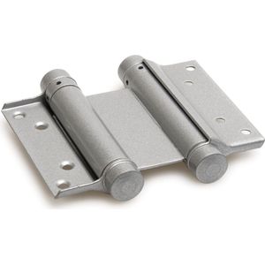 Bommen - Scharnier - Dubbelwerkend - Zilvergrijs - 175 mm