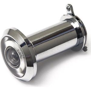 DX Deurspion Zichtveld 200° Brandwerend - 14 Mm - Deurdikte 35/55 Mm - Verchroomd - DRS2140F30