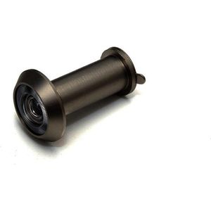 Dulimex DRS 166B Deurspion deurdikte 35-56mm met afsluitklepje RVS finish 0120.100.0166