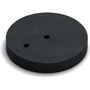 DX verhoging 12 mm - voor deurstopper - rubber