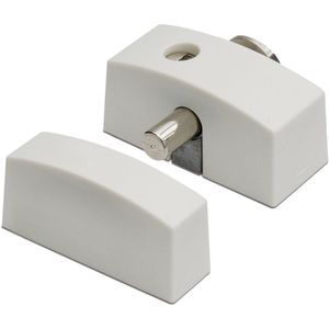 Oplegslot Wit Zamac Dulimex Dulimex smal binnendraaiend 75x33mm, wit