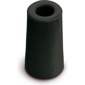 DX rubber deurbuffer zwart Ø39x59mm