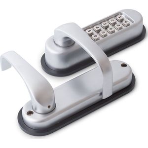 DX - Knopset cijferslot met deurkruk en inbouwgrendel