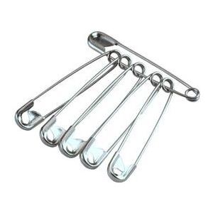 Mainit Veiligheidsspeld recht 55mm 12 stuks