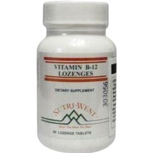 Nutri-b4693west vitamine b12 lozenges  60ST