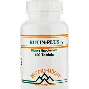 Nutri-West - Rutin Plus - Tabletten - 120 Stuks - Bioflavonoïden en Vitamine C