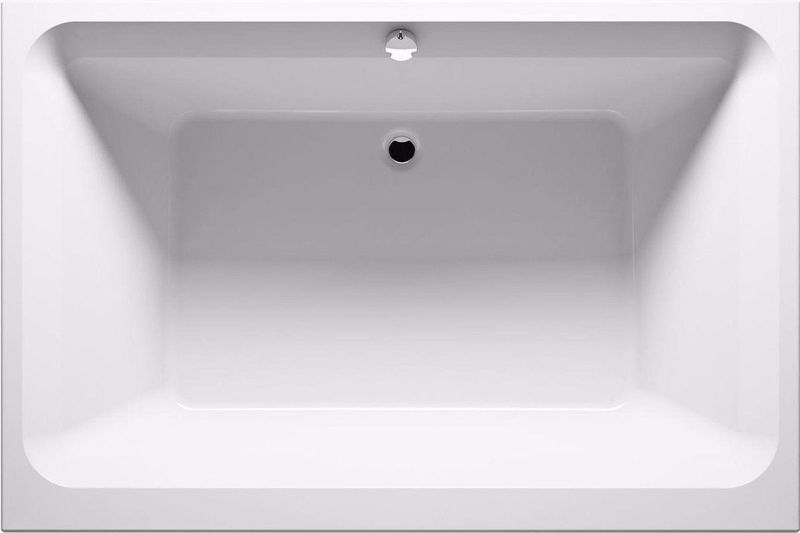 Riho - Castello - Inbouwbad - Wit - Acryl