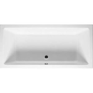 Riho - Lugo Rechteck-Badewanne, Einbau, 2-Sitzer, weiß, B137001005