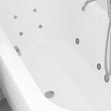 Riho - Carolina - Whirlpool Inbouwbad - Wit - Acryl