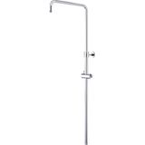 Ben Accross Glijstang 148 cm - Rond - voor Douche - Chroom