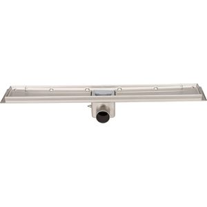Ben B-Drain douchegoot inbouwdeel 80cm met Ø50mm waterslot RVS