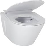 Ben Sito Hangtoilet - Xtra Glaze+ Free Flush - Wit - WC Pot - Toiletpot - Hangend Toilet