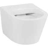 Saqu Sky 2.0 randloos hangtoilet incl. toiletbril met quickrelease Wit