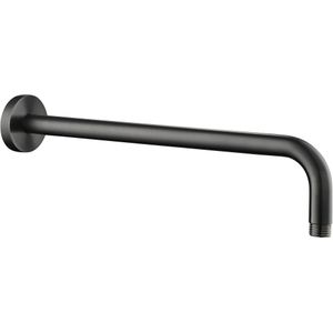Ben Round Douchearm - 40 cm - voor Regendouchekop - Rond - Zwart - voor Wandmontage