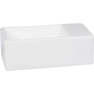 Saqu Inspire fontein zonder kraangat 30,5x18x11 cm Wit