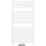 Saqu Calm Handdoekradiator - 830W - 60x119 cm - Mat Wit - Verwarming Badkamer - Handdoekrek Radiator