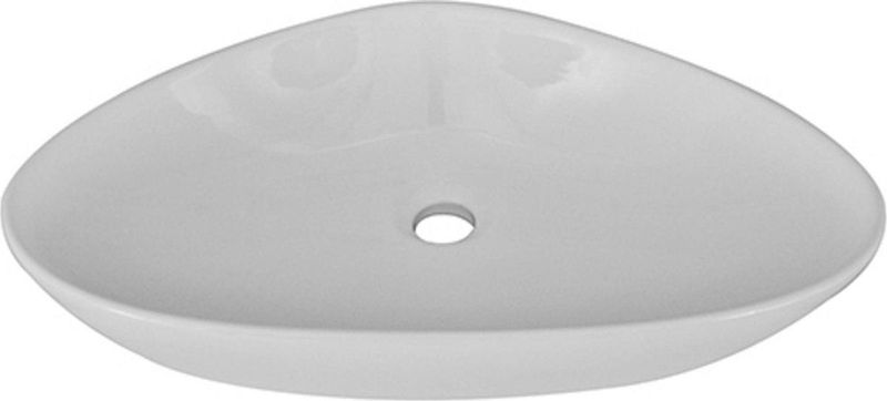 Saqu Aims - Waskom - Wit - 59x39x135 cm - Keramiek - Opbouw