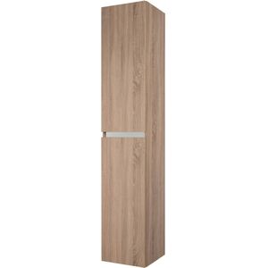 Saqu Gaia hoge kast links 35x34x180cm bardolino eiken