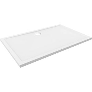 Saqu Blanco Douchebak - 140x90x4 cm - Wit