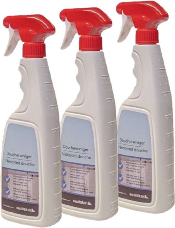 Sealskin Badkamerreiniger - 3 stuks - Voordeelverpakking - Douche
