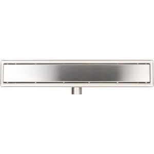 Ben Drain complete douchegoot 60cm met Ø40mm waterslot en dicht rooster RVS