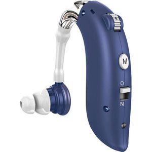 Pro Care Excellent Quality® Digitaal Intelligent Gehoorapparaat met geluid reductie - oplaadbaar voor achter het oor (AHO) Universeel links of rechts - Gehoorapparaat oplaadbaar - Gehoorversterker - FAGG - Blauw