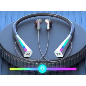 Pro-Care Excellent Quality® Meteoor LED Show Nek Earbuds - In-ear Oordopjes - Bluetooth 5.2 - Bellen - Meteoor LED Lights in Band en Earbuds - TFT Opslag - Music - Gaming - Telefoon/Phone - Metallic Green