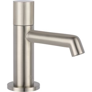Ben Engraved Line Fonteinkraan - 13.20 cm - RVS-look - Toiletkraan - Koudwaterkraan - WC Kraan