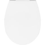 Saqu toiletbril met quickrelease en softclose wit