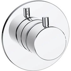 Saqu Classic Slim afbouwdeel stopkraan chroom