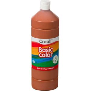 Plakkaatverf Creall basic donkerbruin 1000ml