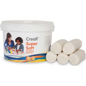 Creall Supersoft Klei Wit - 1750gram