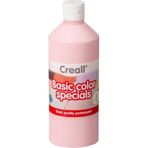 Plakkaatverf creall basic pastel rood 500ml | 1 fles