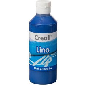6x Linoleumverf Creall Lino donkerblauw 250ml