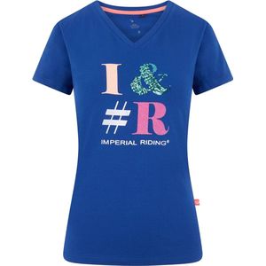 Imperial Riding - I&R T-shirt - Sportshirt - V-hals - Wit - Katoen