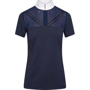 Imperial Riding Showshirt  Sparkling Diamond - Dark Blue - xs