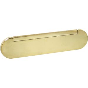 Intersteel Tochtklep - messing gelakt
