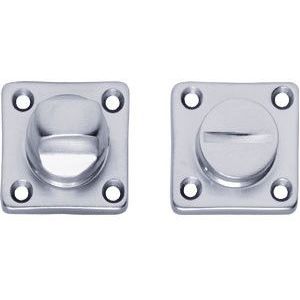 Intersteel - Toilet-/Badkamersluiting - Chroom Mat - Messing