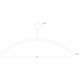 Intersteel - Kledinghanger - Rvs Geborsteld - Roestvast Staal