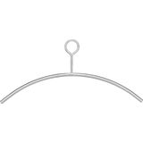 Intersteel - Kledinghanger - Rvs Geborsteld - Roestvast Staal