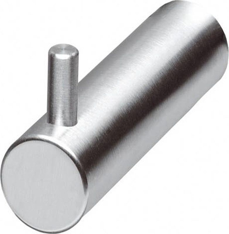 Intersteel - Handdoekhaakje - Geborsteld RVS - Enkel