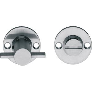 Intersteel Rozet met toilet-/badkamersluiting ø42x2 mm rvs geborsteld