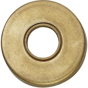 Intersteel ronde krukrozetten - verdekt - kunststof onderrozet - messing getrommeld - 0011.318604