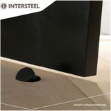 Intersteel Deurstop rond model mat zwart