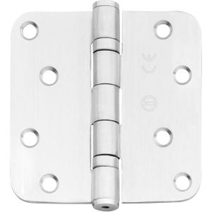 Intersteel Kogellagerscharnier 89x89 RVS - Afgerond