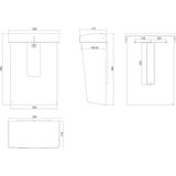 Brievenbus Pvc Zwart Summus RAL 9005