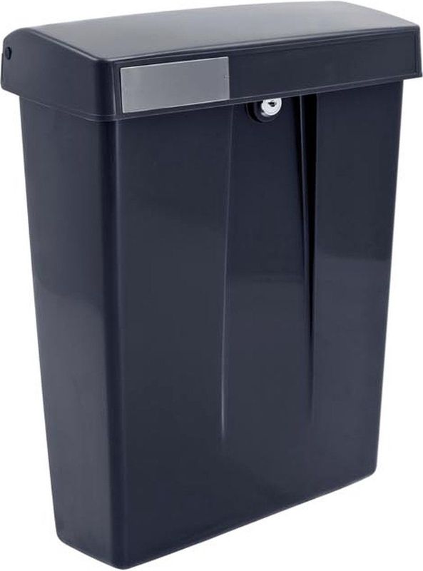 Brievenbus Pvc Zwart Summus RAL 9005